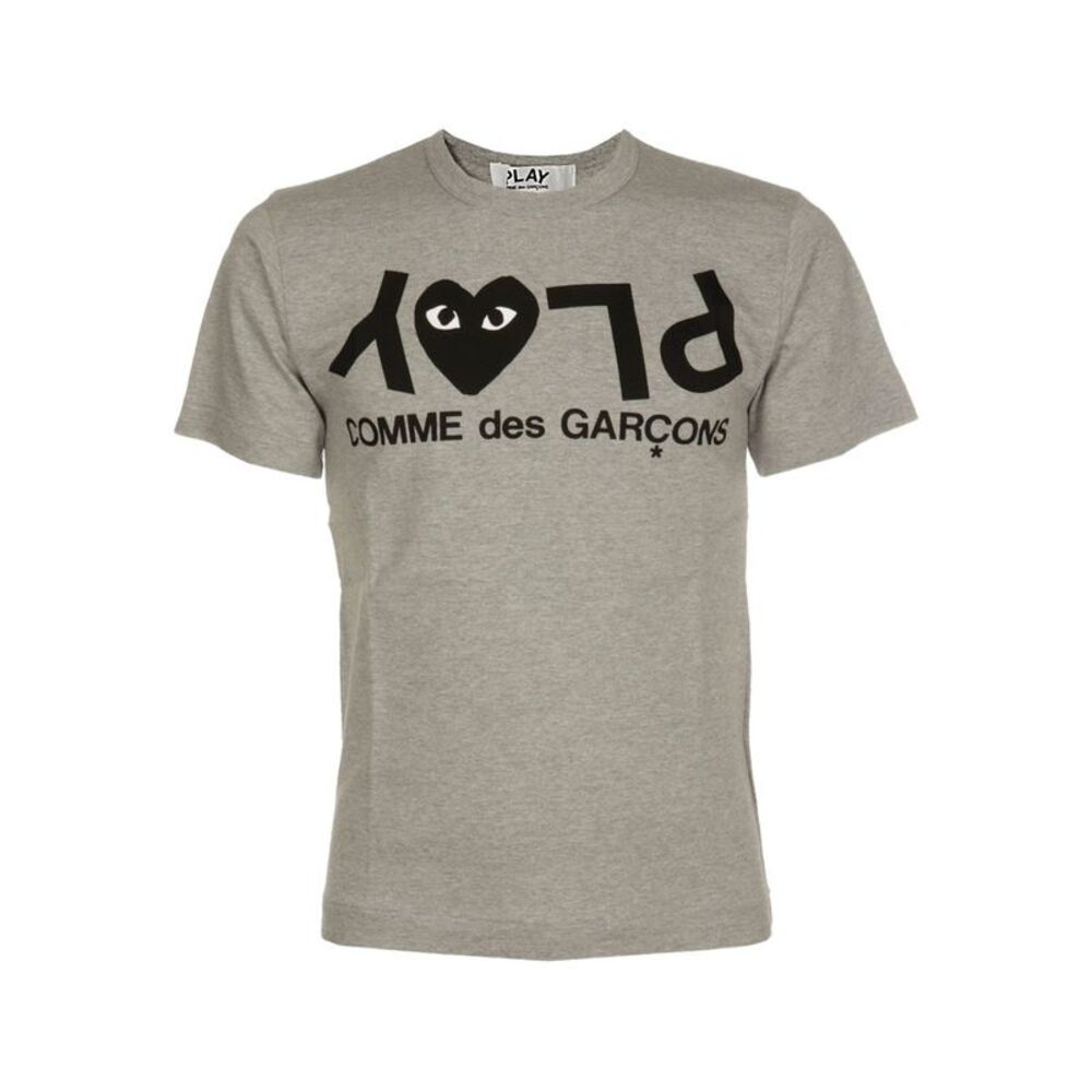 Comme Des Garçons Play Men Logo Cotton T-Shirt